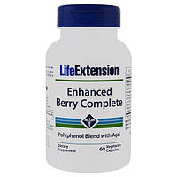 Life Extension, Полный улучшенный комплекс ягодных витаминов с Асаи, 60 капсул