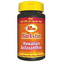 БиоАстин, гавайский астаксантин, 12 мг, Nutrex Hawaii, 25 гелевых капсул