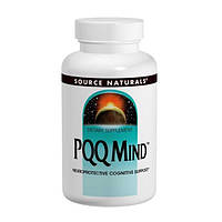 Source Naturals, PQQ для мозга, пирролохинолинхинон, метоксантин, 60 таблеток