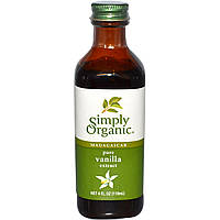 Ваніль мадагаскарский натуральный экстрак Simply Organic 118 мл