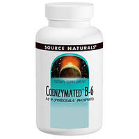 Source Naturals, Вітамін B-6 з коферментами, 25 мг під язик, 120 таблеток