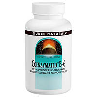 Source Naturals, Коферментный B-6, 100 мг, 60 таблеток