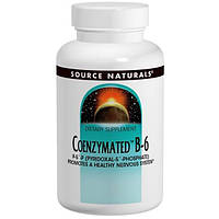 Source Naturals, Коферментный B-6, 300 мг, 30 таблеток