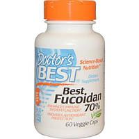 Doctors Best, Фукоїдан Best Fucoidan 70%, 60 капсул вегетаріанських