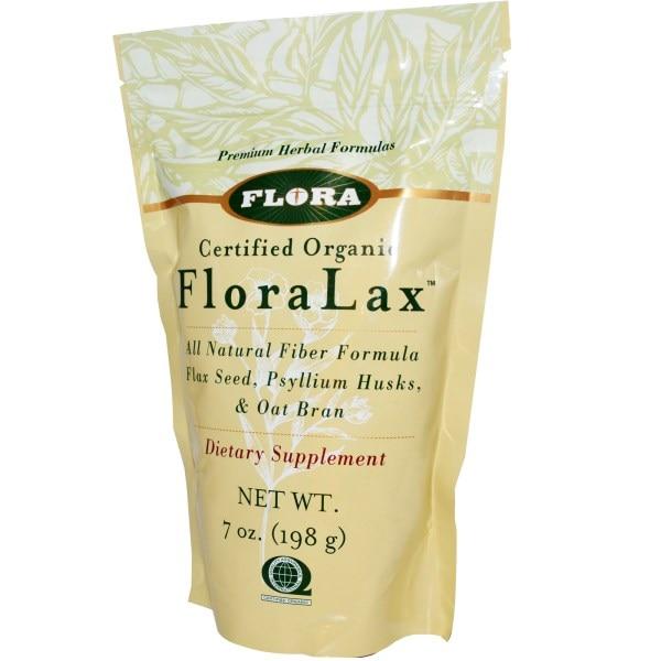 Flora, Сертифікована органічна формула FloraLax, 198 г