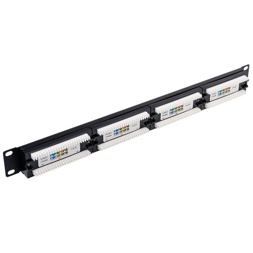 Патч-панель Atcom 19" 24 порта UTP (P5124)  — Доступний