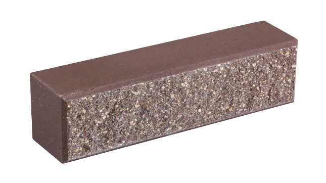 Облицювальна цегла LAND BRICK колотий коричневий 250х60х65 мм