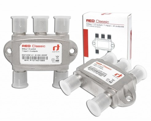 DiSEqC 1.0 4x1 Inverto Red Classic