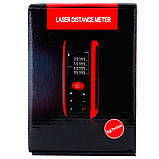 Лазерний далекомір ( лазерна рулетка) KXL-E60 (0,05-60 м) V куба, S прямокутника, довжина, гіпотензу, кут, фото 6