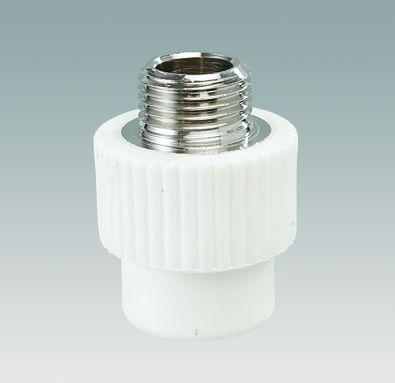 Муфта поліпропіленова із зовнішньою різзю 50х1 1/2"