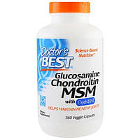 Doctors Best, Glucosamine Chondroitin MSM with OptiMSM, 360 Veggie Caps