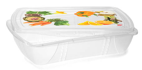 Контейнери для продуктів, 1,0 л, 3 шт., фото 1