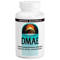 Source Naturals, ДМАЭ 351 мг, 200 таблеток