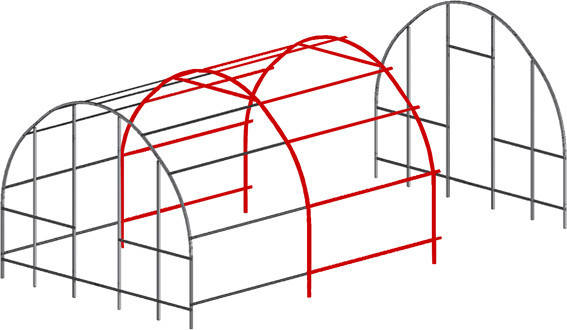 Модуль-вставка 2 м, Greenhouse, фото 1