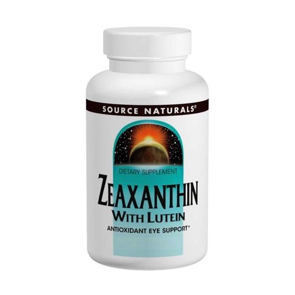 Source Naturals, Зеаксантин з лютеїном, 10 мг, 60 капсул