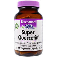 Bluebonnet Nutrition, Супер-кверцетин, 90 капсул у рослинній оболонці