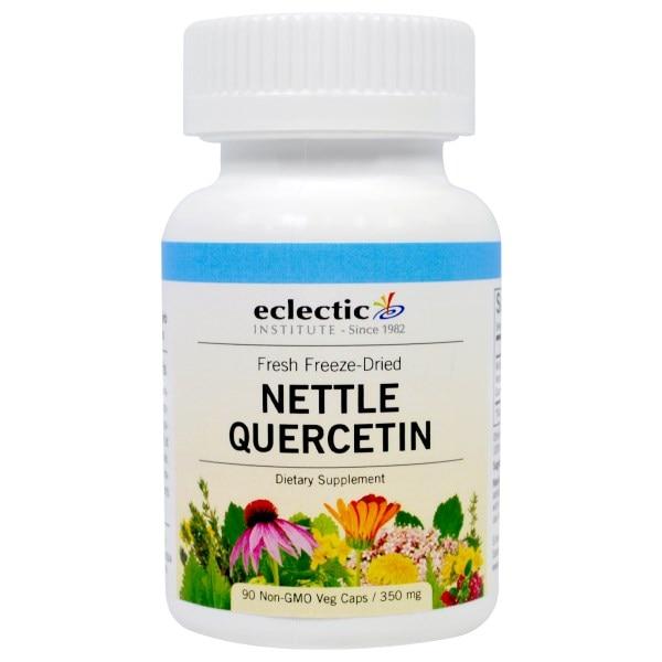 Eclectic Institute, Кверцетин Stinging Nettle, 350 мг, 90 капсул вегетаріанських