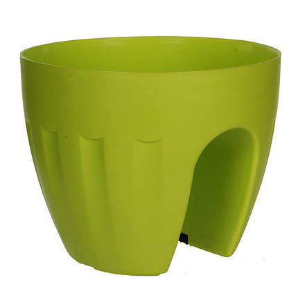 Горщик для квітів Mica Decorations Elba 4,2 л. зелений, фото 1