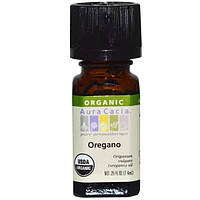 Aura Cacia, Organic, орегано, 0,25 жидкой унции (7,4 мл)