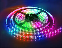 Світлодіодна LED-стрічка 3528 RGB 4.5 метра, фото 4