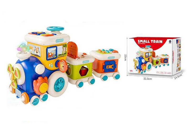 Потяг RT7212 музичний, на батарейках, в коробці р.32x15x23 см YG Toys