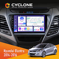 Штатная магнитола Hyundai Elantra 2014-2016 2 Cyclone C9-011 4x64, DSP