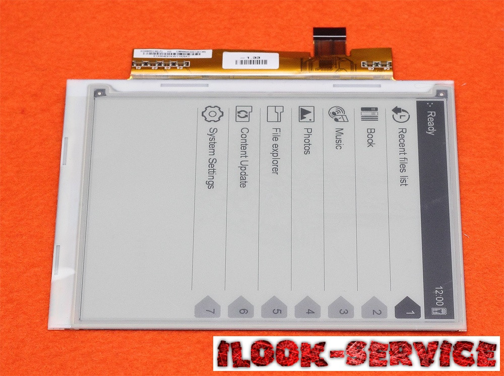 Матрица/Экран/Дисплей E-ink 6" ED060SC4( LF ) АirBook Liber+Pocketbook 611