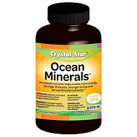 Crystal Star, Океанічні мінерали, 60 капсул вегетаріанських