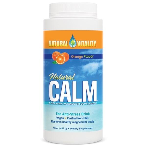 Антистресовий напій зі смаком апельсину Natural Calm, 453 г