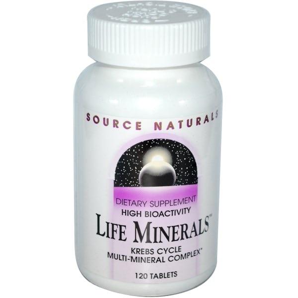 Source Naturals, Мікроелементи життя, 120 таблеток