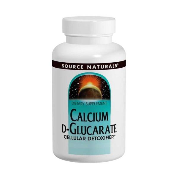 Source Naturals, Кальцій з D глюкаратом, 500 мг, 120 таблеток