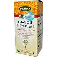 Flora, Udos Choice, Udos Oil 369 Blend, 32 рідких унцій (946 мл)