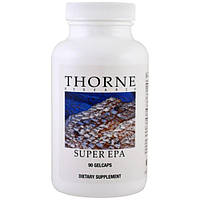 Thorne Research, Супер EPA (ейкозапентаєнова кислота), 90 рідких капсул