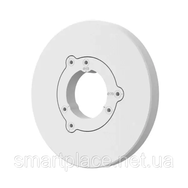 Кронштейн для камери відеонагляду Hanwha techwin SBO-090GP GANG PLATE, фото 1