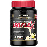 ALLMAX Nutrition, Ізофлекс, ізолят сироваткового протеїну, ваніль, 2 фунта (907 р)