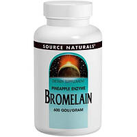 Source Naturals, Бромелаин, 600 ГДУ / г, 500 мг, 120 таблеток