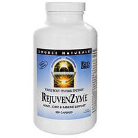 Source Naturals, Восстанавливающие ферменты RejuvenZyme, 500 капсул