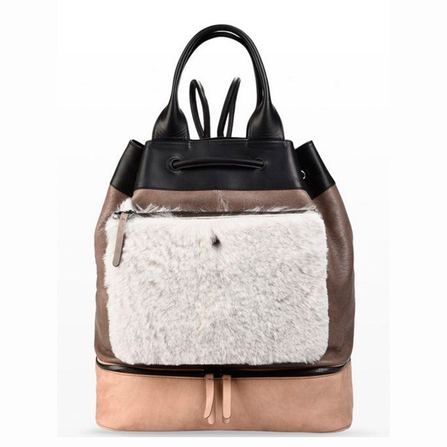 Шкіряний рюкзак Trussardi