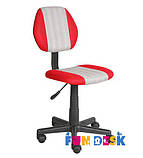 Дитяче крісло FunDesk LST4 Red-Grey, фото 2