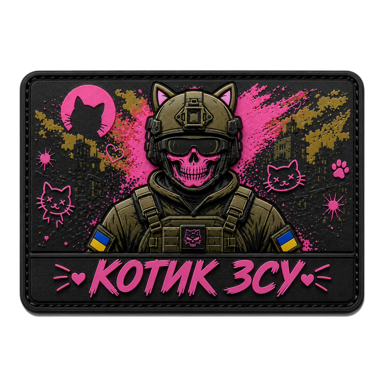 Патч / шеврон Котик ВСУ