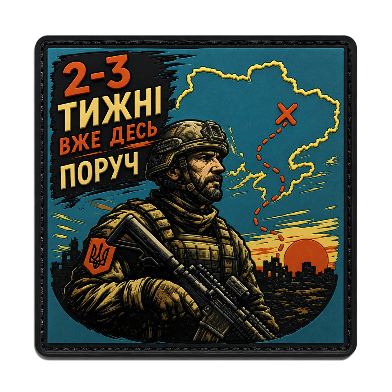 Патч / шеврон 2–3 недели уже где-то рядом