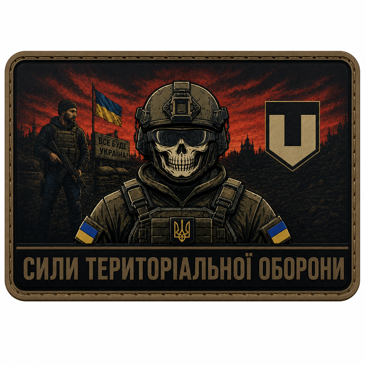 Патч / шеврон Силы территориальной обороны