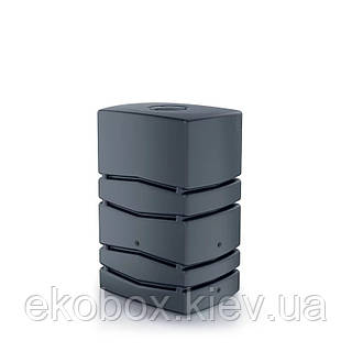 Резервуар для дождевой воды Prosperplast Aqua Tower 450 л, антрацитовый EKOBOX