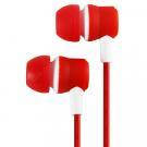 Вставні навушники вкладиші Awmax J-4 червоні
