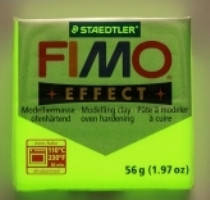 Брусок Fimo Effect світиться в темряві 04 - 56г