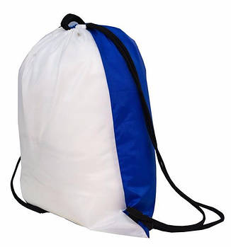 Рюкзак наметова тканина білий/синій для сублімації