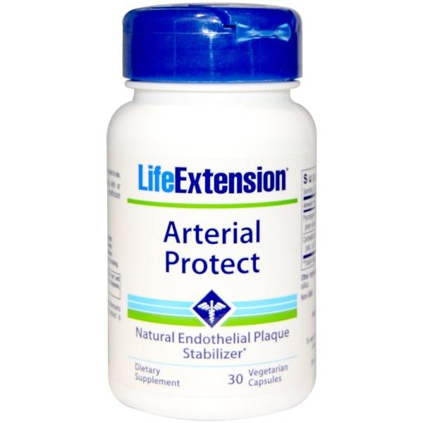 Life Extension, Артериальная защита, 30 вегетарианских капсул - фото 1 - id-p522027626