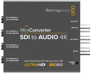 Blackmagic Design Mini Converter SDI to Audio 4K конвертер сигналу, фото 1