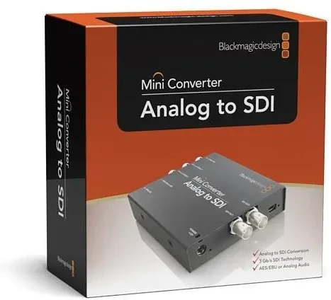 Blackmagic Design Mini Converter Analog to SDI 2 конвертер відео, фото 1