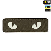 M-Tac нашивка Cat Eyes Laser Cut Ranger Green/GID